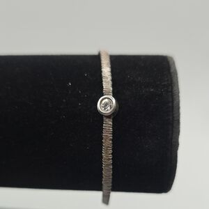 Silpada Sterling Silver and Crystal Bracelet